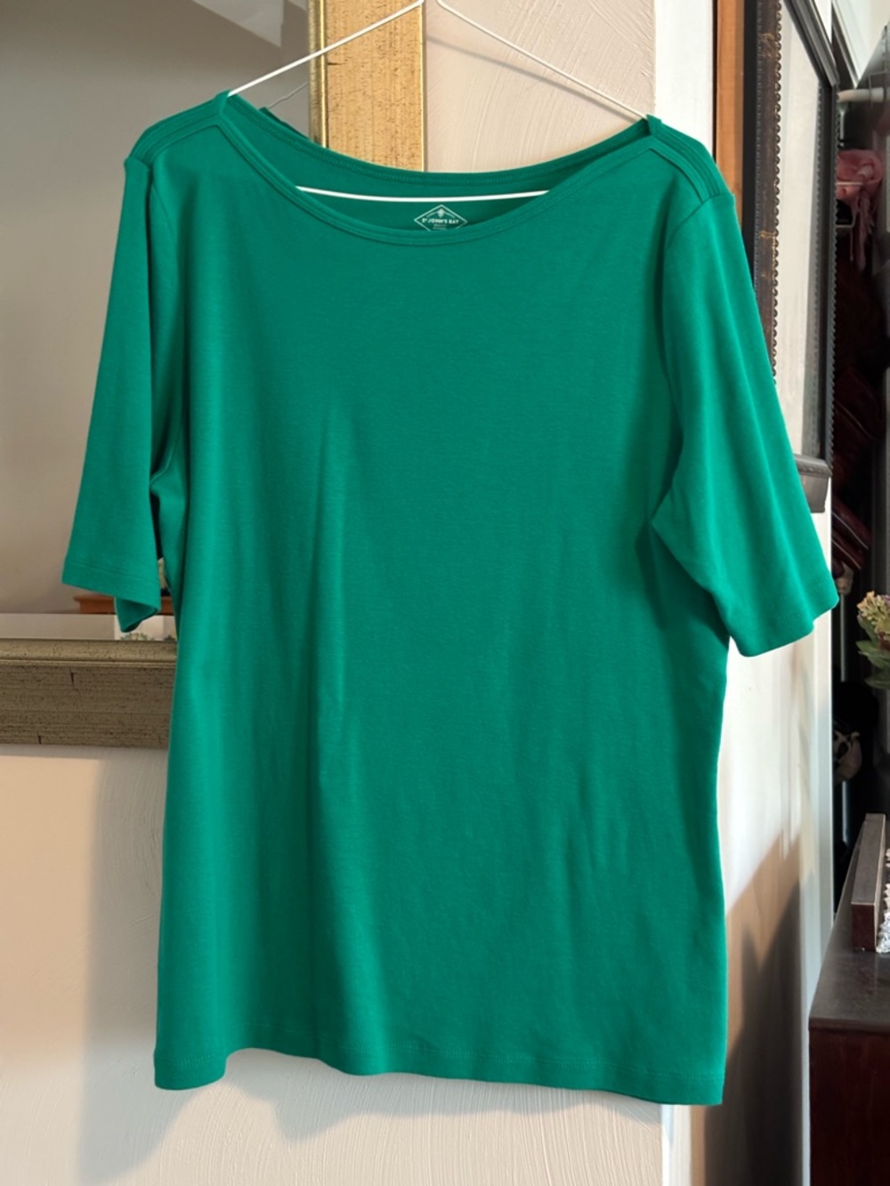 St. John's Bay Emerald Green Short-Sleeve Tee